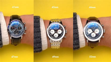 breitling aviation|breitling navitimer sizes.